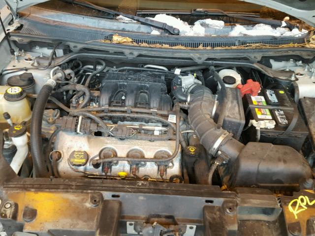 2FMDK52C89BA62589 - 2009 FORD FLEX SEL ვერცხლისფერი ფოტო 7