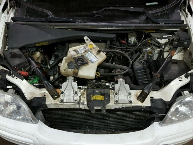 1GNDX03E51D195874 - 2001 CHEVROLET VENTURE WHITE photo 7