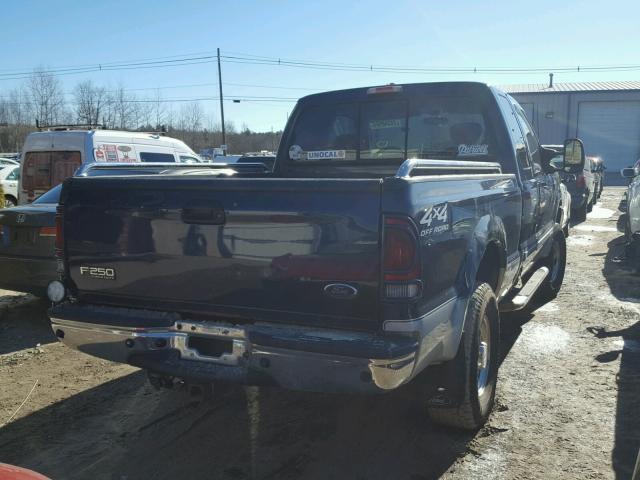 1FTNX21L62EC43064 - 2002 FORD F250 SUPER BLUE photo 4