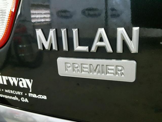 3MEHM0JG3AR649195 - 2010 MERCURY MILAN PREM GREEN photo 9