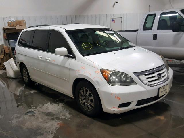 5FNRL38499B025677 - 2009 HONDA ODYSSEY EX WHITE photo 1