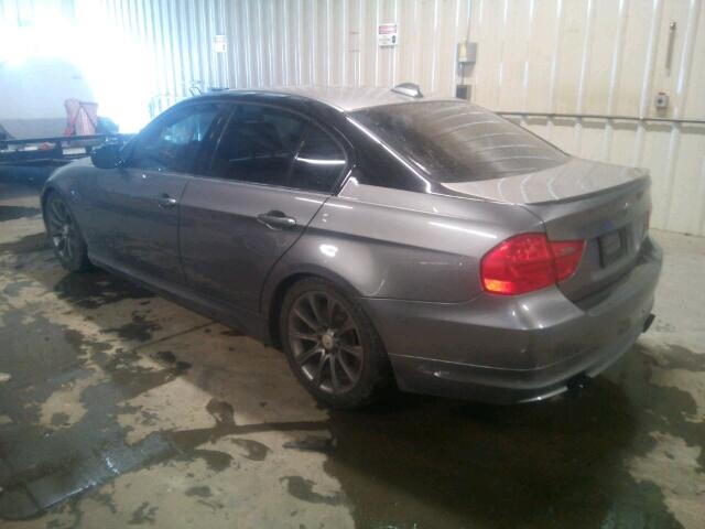 WBAPL335X9A515221 - 2009 BMW 335 XI GRAY photo 3