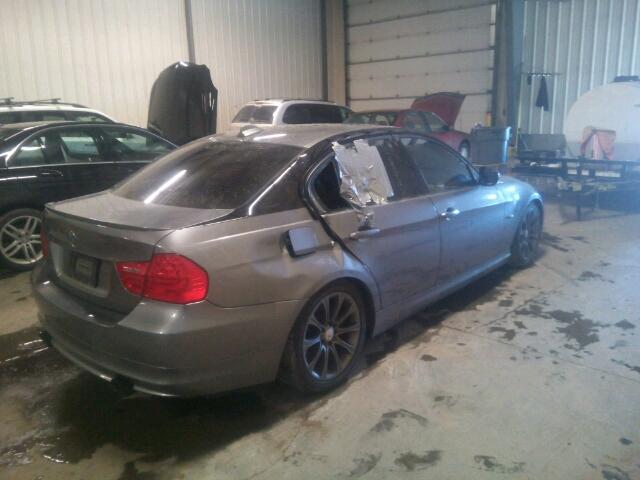 WBAPL335X9A515221 - 2009 BMW 335 XI GRAY photo 4