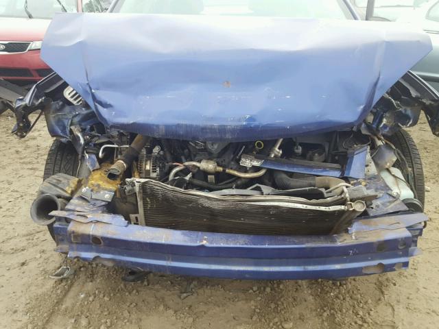 1G1AK55F467796964 - 2006 CHEVROLET COBALT LS BLUE photo 9