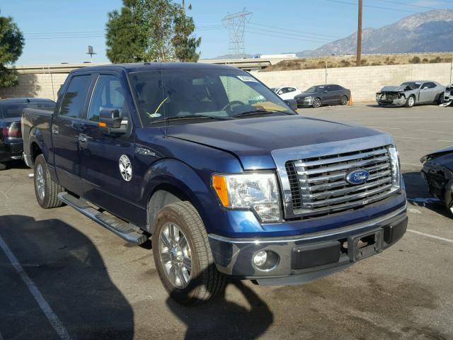 1FTEW1CM9BKD12088 - 2011 FORD F150 SUPER SILVER photo 1