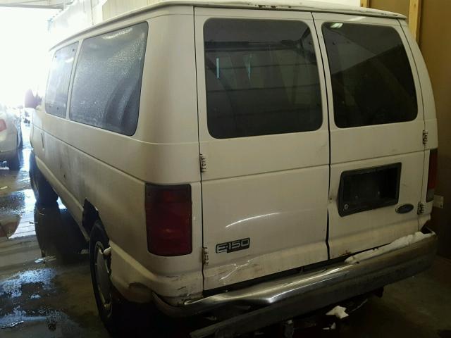 1FMRE11L64HB08620 - 2004 FORD ECONOLINE WHITE photo 3