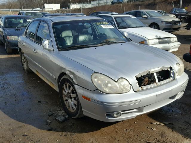 KMHWF35HX3A902691 - 2003 HYUNDAI SONATA GLS SILVER photo 1