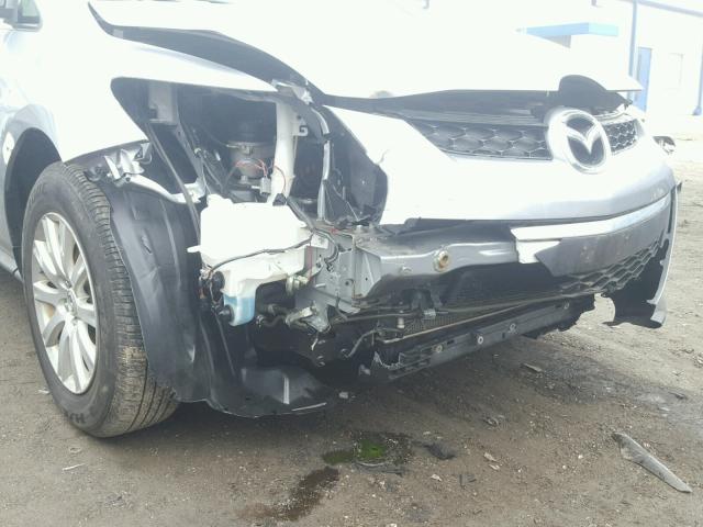 JM3ER2BM6B0389891 - 2011 MAZDA CX-7 SILVER photo 9