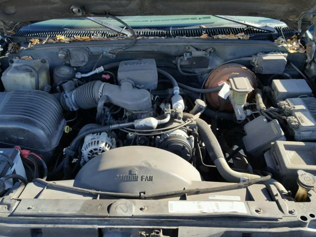 1GTEC19RXTE536241 - 1996 GMC SIERRA C15 GREEN photo 7