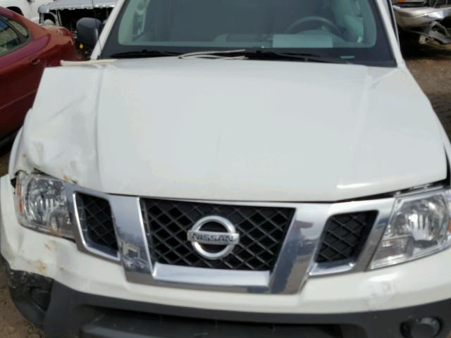 1N6BD0CT0HN714614 - 2017 NISSAN FRONTIER S WHITE photo 7