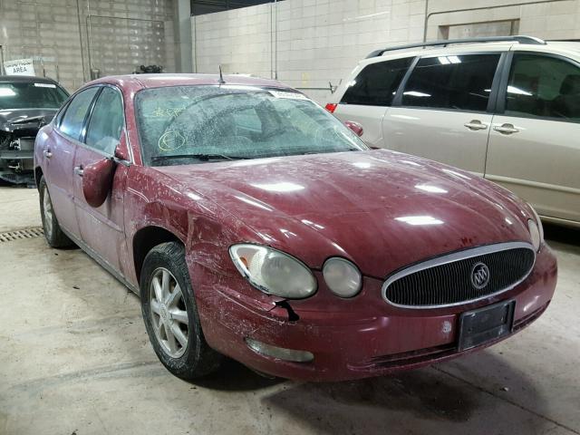 2G4WC532X51198119 - 2005 BUICK LACROSSE C RED photo 1