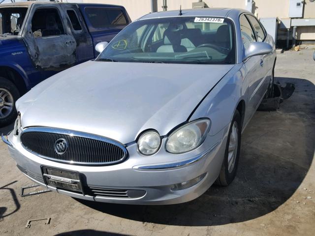 2G4WD562551343530 - 2005 BUICK LACROSSE C SILVER photo 2