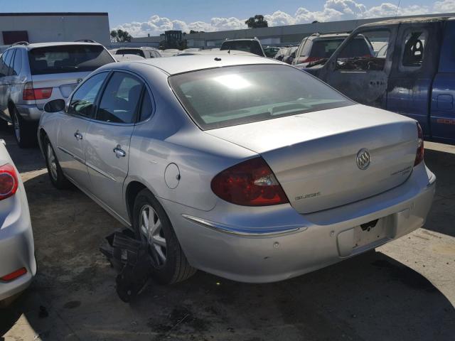 2G4WD562551343530 - 2005 BUICK LACROSSE C SILVER photo 3