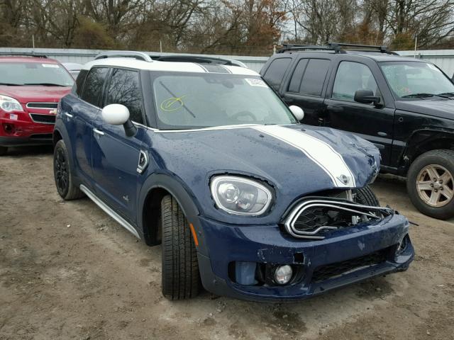 WMZYT5C3XJ3D82330 - 2018 MINI COOPER S C BLUE photo 1