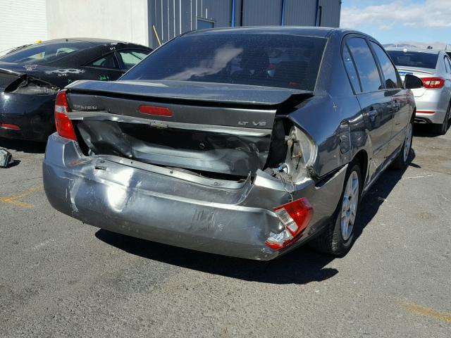 1G1ZT53836F139924 - 2006 CHEVROLET MALIBU LT CHARCOAL photo 4