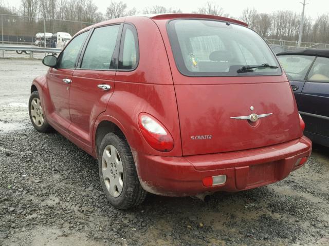 3A4FY48B97T618943 - 2007 CHRYSLER PT CRUISER RED photo 3