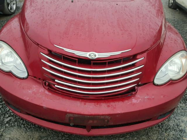 3A4FY48B97T618943 - 2007 CHRYSLER PT CRUISER RED photo 9