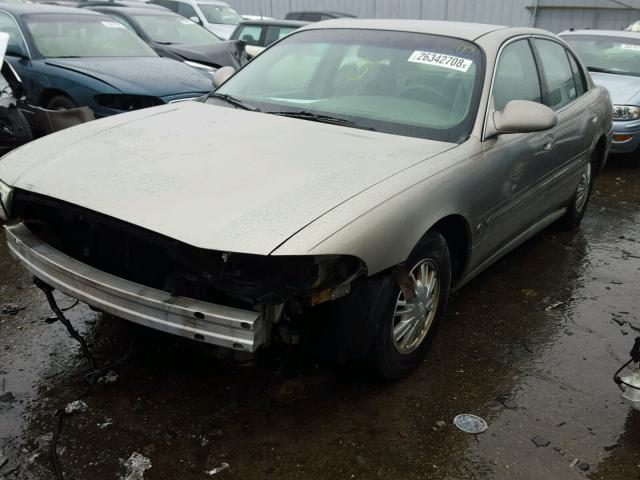 1G4HP54K824128548 - 2002 BUICK LESABRE CU BEIGE photo 2