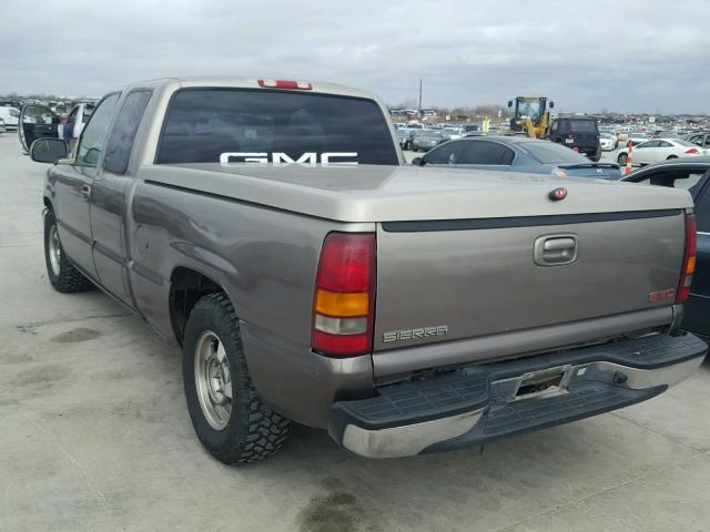 2GTEC19T311141800 - 2001 GMC NEW SIERRA BROWN photo 3