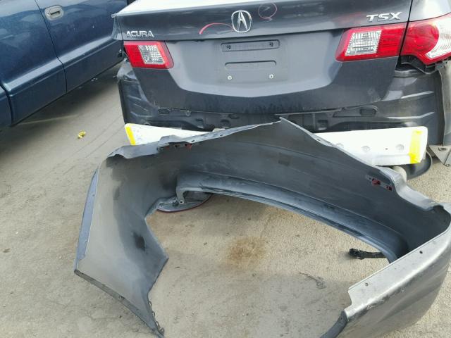 JH4CU2F64AC004480 - 2010 ACURA TSX CHARCOAL photo 9