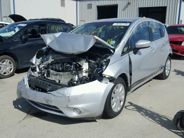 3N1CE2CP0GL374059 - 2016 NISSAN VERSA NOTE SILVER photo 2