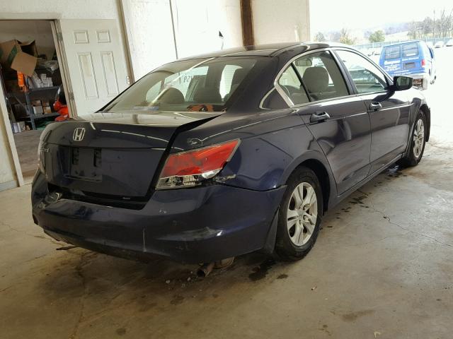 JHMCP264X8C024202 - 2008 HONDA ACCORD LXP BLUE photo 4