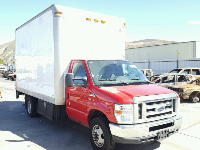 1FDWE3FL8BDA42423 - 2011 FORD ECONOLINE RED photo 1