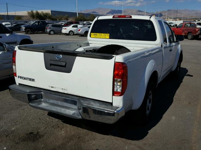 1N6BD0CT3FN757342 - 2015 NISSAN FRONTIER S WHITE photo 4