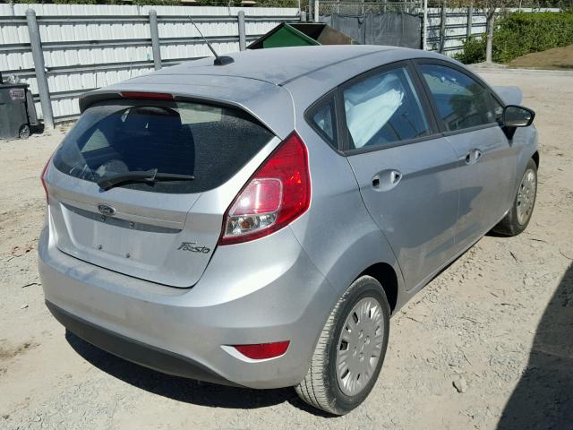 3FADP4TJ6GM169669 - 2016 FORD FIESTA S SILVER photo 4