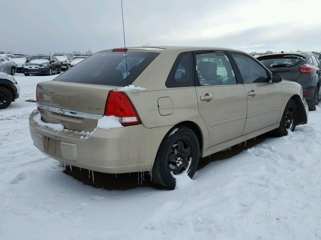 1G1ZT61866F178046 - 2006 CHEVROLET MALIBU MAX GOLD photo 4