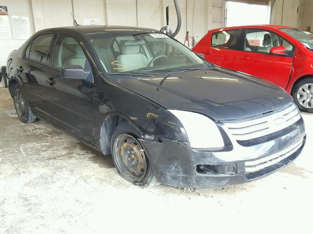 3FAHP06Z28R128925 - 2008 FORD FUSION S BLACK photo 1