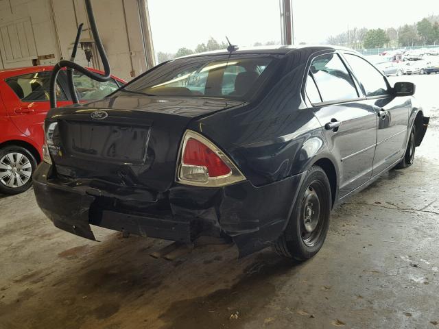 3FAHP06Z28R128925 - 2008 FORD FUSION S BLACK photo 4