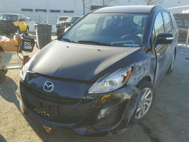 JM1CW2BL8F0189326 - 2015 MAZDA 5 SPORT BLACK photo 2