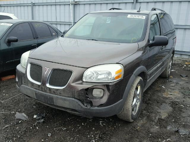 1GMDU33158D134420 - 2008 PONTIAC MONTANA SV BROWN photo 2