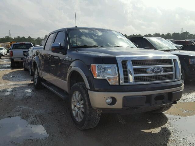 1FTFW1EV1AKE00688 - 2010 FORD F150 SUPER BLACK photo 1