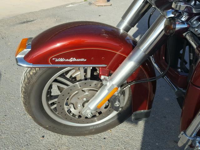 1HD1MAM14AB854141 - 2010 HARLEY-DAVIDSON FLHTCUTG MAROON photo 10