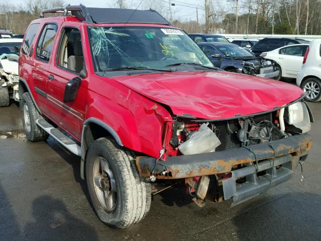 5N1ED28Y11C512703 - 2001 NISSAN XTERRA XE RED photo 1