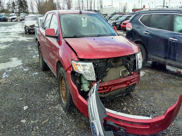 2FMDK3JC7ABA47446 - 2010 FORD EDGE SEL RED photo 1