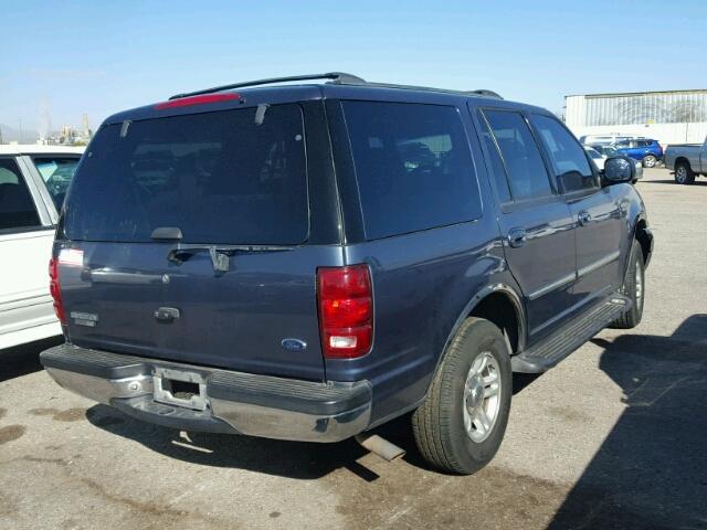 1FMRU15WX2LA79477 - 2002 FORD EXPEDITION BLUE photo 4