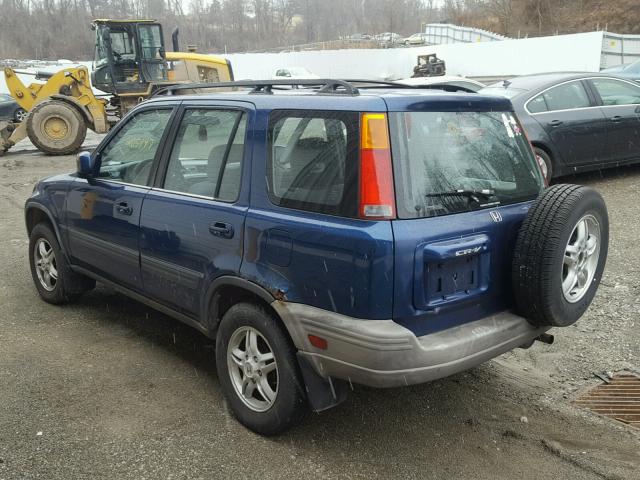 JHLRD1862WC084181 - 1998 HONDA CR-V EX BLUE photo 3