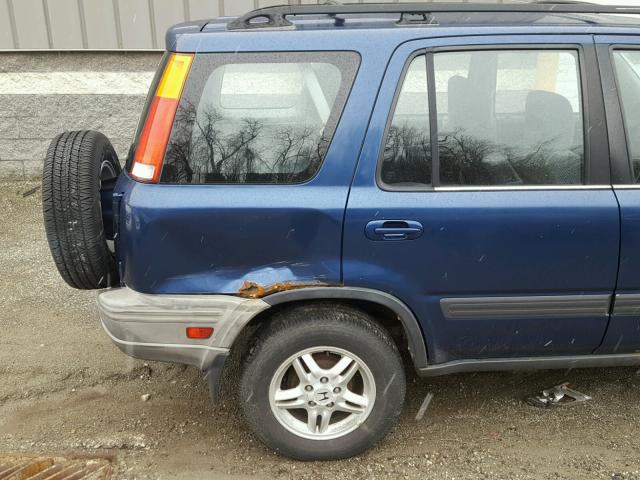 JHLRD1862WC084181 - 1998 HONDA CR-V EX BLUE photo 9