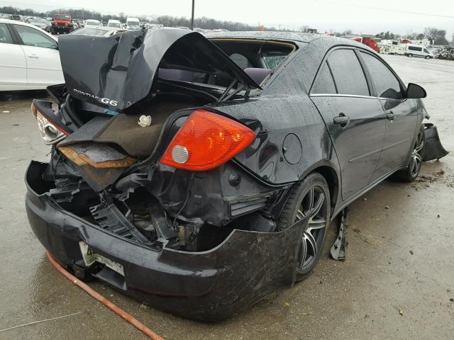 1G2ZG57B994215166 - 2009 PONTIAC G6 CHARCOAL photo 4