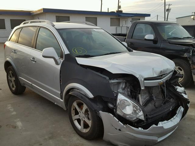 3GNAL3EK7ES513714 - 2014 CHEVROLET CAPTIVA LT SILVER photo 1