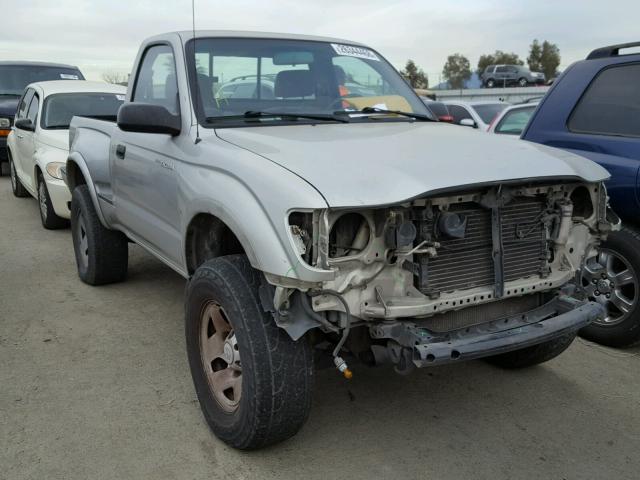 5TENM92N91Z863484 - 2001 TOYOTA TACOMA PRE SILVER photo 1