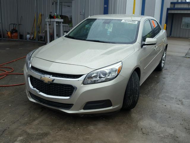 1G11C5SL4FF326186 - 2015 CHEVROLET MALIBU 1LT GOLD photo 2