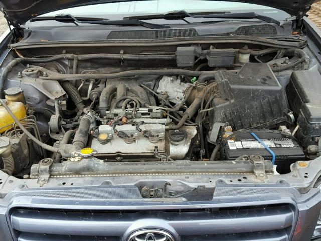 JTEDP21AX40024288 - 2004 TOYOTA HIGHLANDER BLUE photo 7