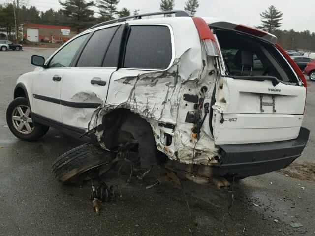 YV4CZ592861256939 - 2006 VOLVO XC90 WHITE photo 3