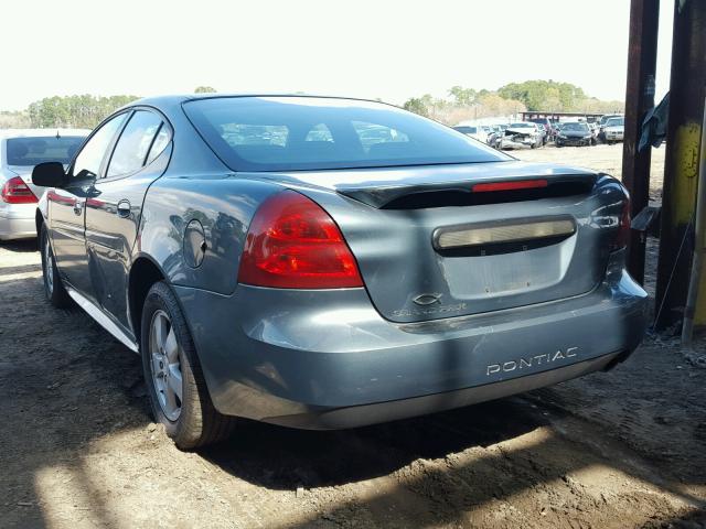 2G2WP552071103337 - 2007 PONTIAC GRAND PRIX BLUE photo 3