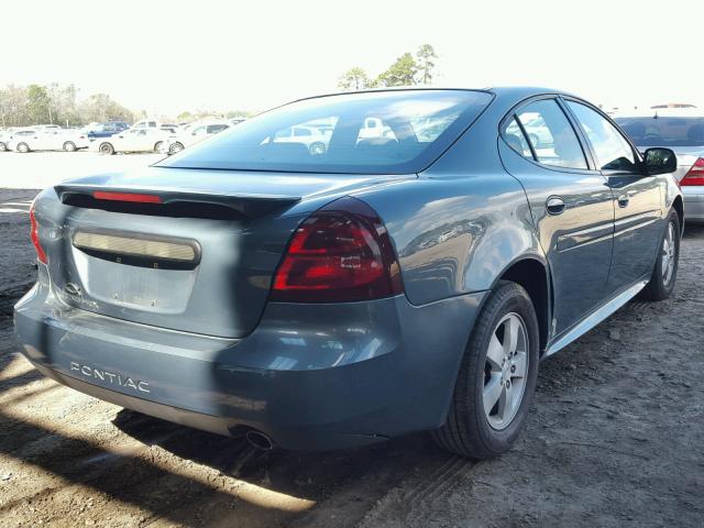 2G2WP552071103337 - 2007 PONTIAC GRAND PRIX BLUE photo 4