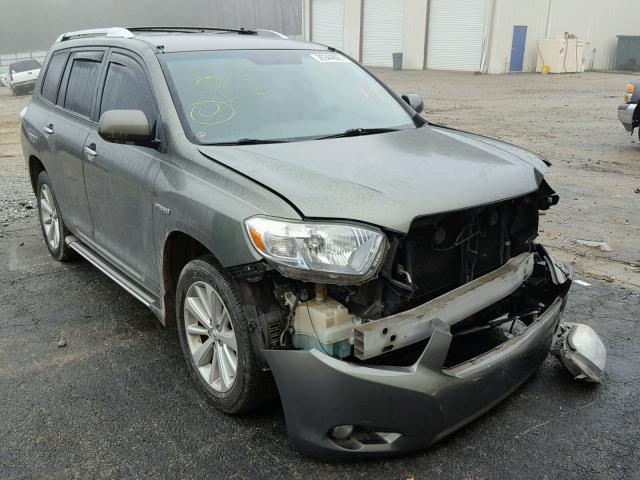 JTEEW41A182009661 - 2008 TOYOTA HIGHLANDER GREEN photo 1